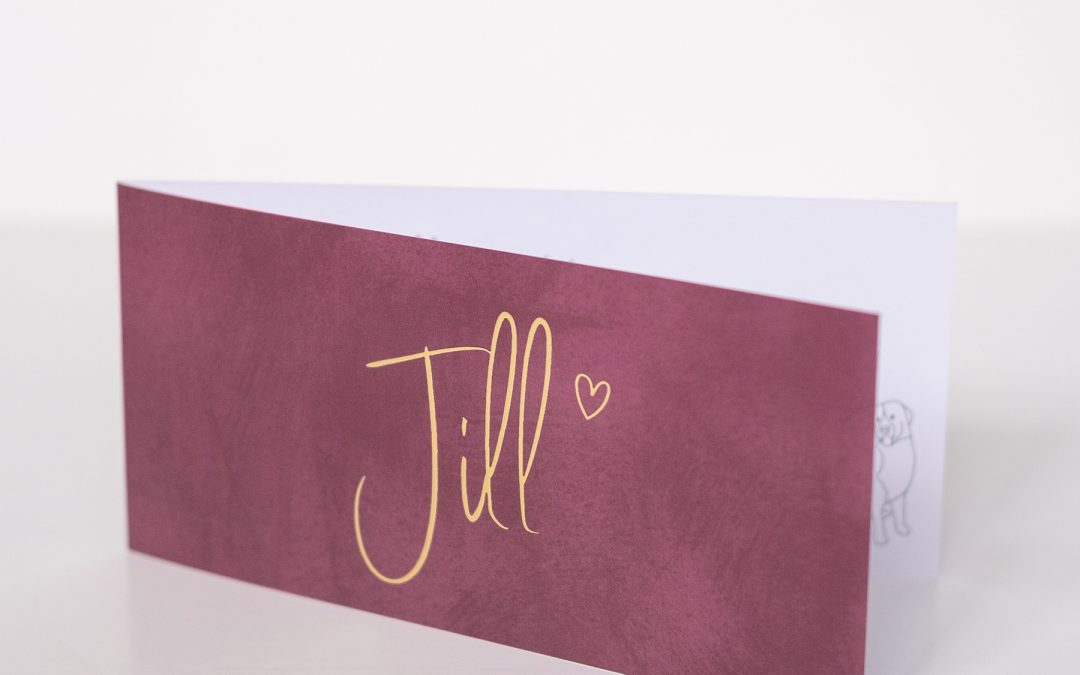 Geboortekaartje Jill